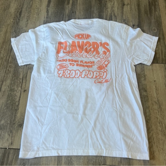 Poppi Brand Soda T-Shirt in Orange - Picture 1 of 5